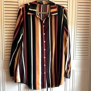 PLT multicolored button up